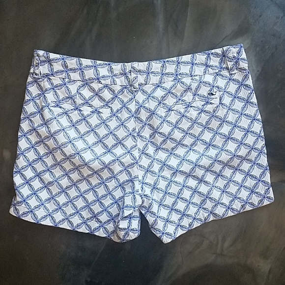 Vineyard Vines Dayboat Leaf Print Ocean Reef Short - Picture 8 of 8